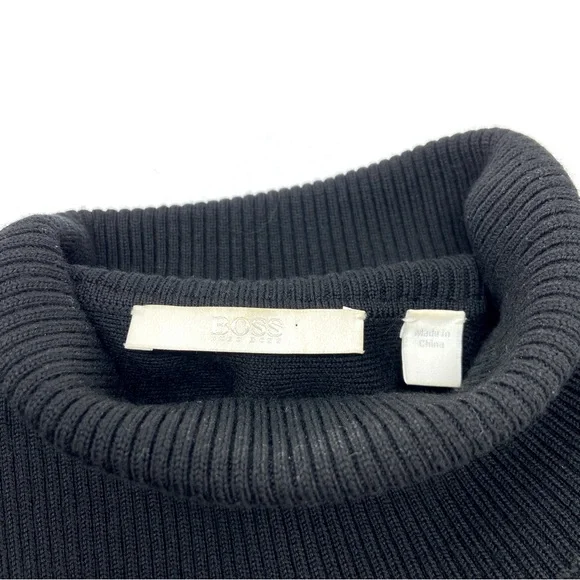 BOSS HUGO BOSS Leandra Virgin Wool Poncho - Picture 4 of 6